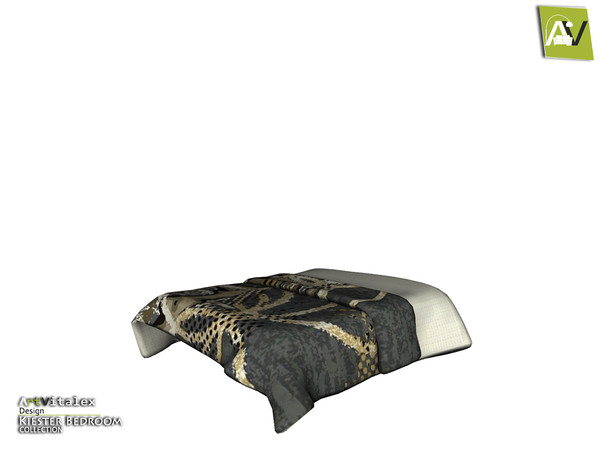 Sims 3 — Kiester Bed Blanket by ArtVitalex — - Kiester Bed Blanket - ArtVitalex@TSR, May 2020