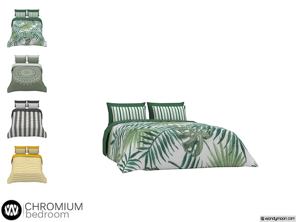 Sims 4 — Chromium Bed Blanket by wondymoon — - Chromium Bedroom - Bed Blanket - Wondymoon|TSR - Creations'2020