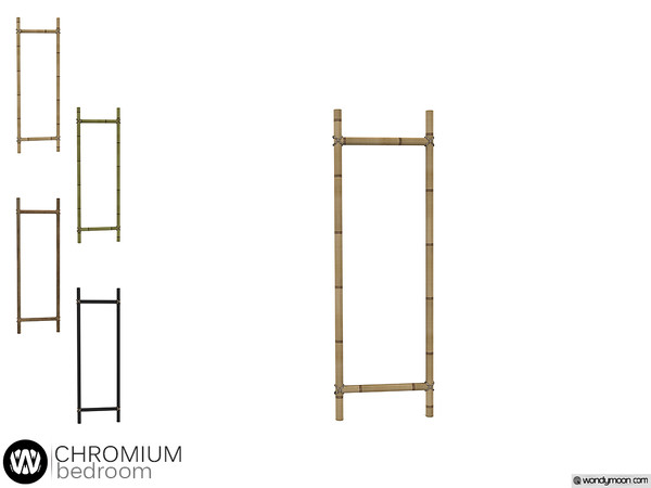 Sims 4 — Chromium Mirror by wondymoon — - Chromium Bedroom - Mirror - Wondymoon|TSR - Creations'2020