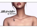 Sims 4 — BexoSims_Little fox by BexoSims — This is my female tattoo for Sims 4 Thank you, if you use it, do not forget to
