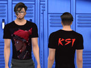 Sims 4 — #TeamKSI T-Shirt by xWISPAx — This is a Male TeamKSI Shirt!