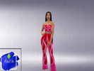 Sims 4 — Ohelle_Baddest two piece set - Mesh needed by Oh.Shyre — This set is a recolor of the Tube+ Flares (fancy