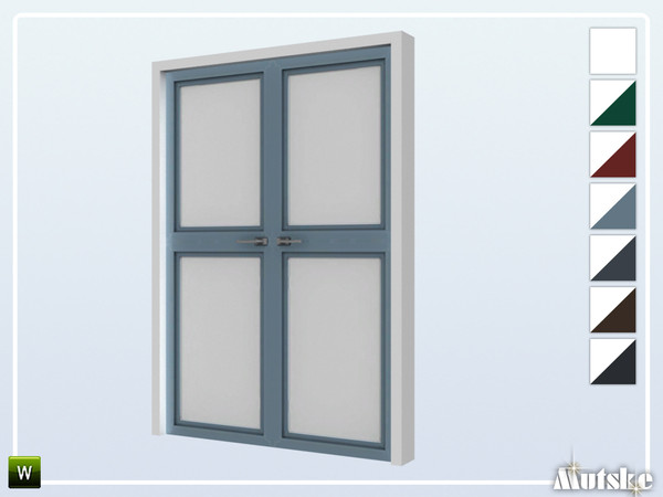 Sims 4 — Alma Door Privat 2x1 by Mutske — This door is part of the Alma Constructionset. Made by Mutske@TSR. 