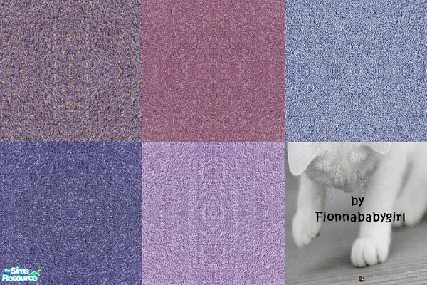 Sims 2 — no cost berber - purple patterned by fionnababygirl — Back by popular demand, my no cost berber floors. They are