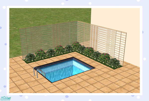 Sims 2 — Room Dividers And Fences - Set 2 by Creative Sim — This set contains glass inserts. Is it a room divider? Is it
