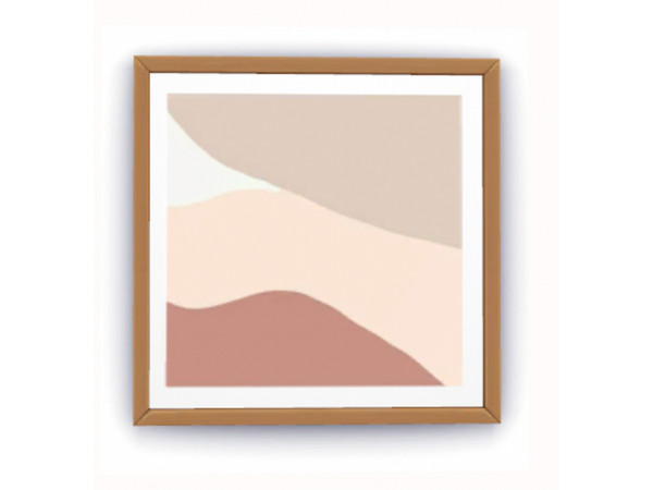 Sims 4 — Willow Art Print V2 by greyzonesims — This art print is part of the GreyZone Sim Willow Collection Tiny Living