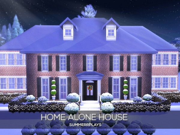Sims 4 — HOME ALONe by Summerr_Plays — Kevin!!! ... This is a recreation of the Home Alone House. This is such a classic