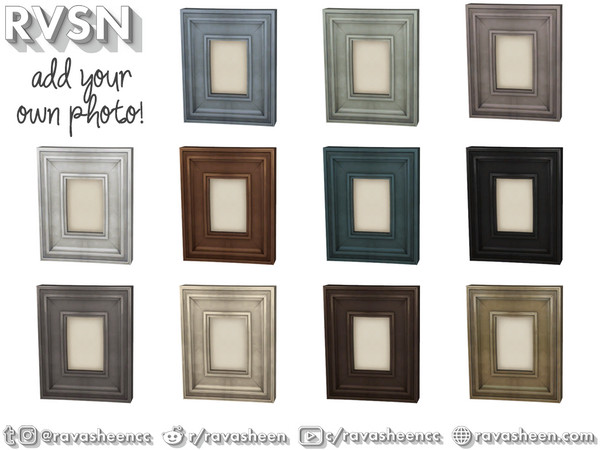 Sims 4 — We Just Click Farmhouse Portrait by RAVASHEEN — Don't lose focus - keep the end in sight. That photo collage