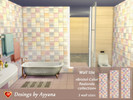 Sims 4 — Wall tile Bristol-Color Realonda collection by Ayyana by Ayyana — Wall tile Bristol-Color Realonda collection