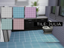 Sims 4 — Tile JULIA by anne-mcfly — A nice and colourful tile for your bathroom or kitchen!