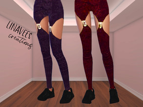 Sims 4 — Leggings Eva by linavees — Created for Sims 4 Original Mesh 2 colors Happy simming! 