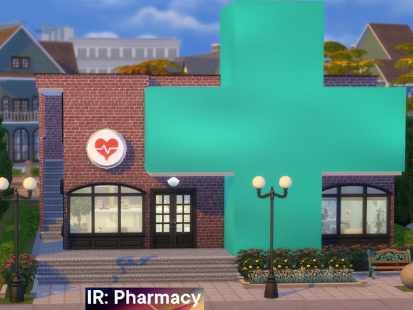 Sims 4 — Pharmacy by Iara_Ruta — 