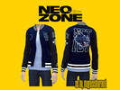 Sims 4 — NCT 127 Neo Zone Jacket by mygucciburned — Based on the jacket NCT 127 wore for the Neo Zone album.