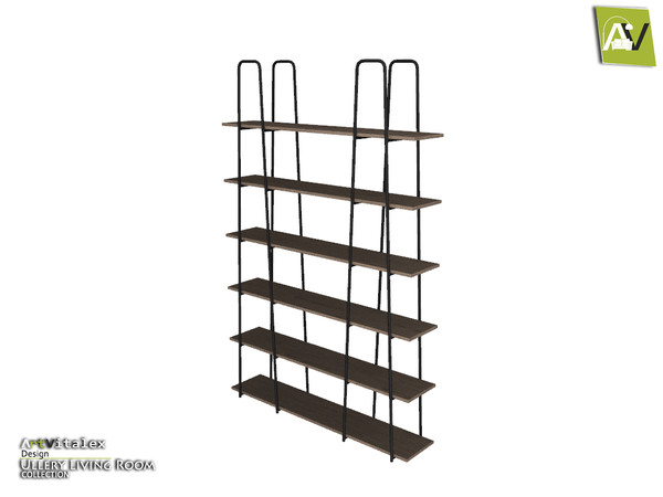 Sims 4 — Ullery Industrial Shelf by ArtVitalex — - Ullery Industrial Shelf - ArtVitalex@TSR, Jun 2020
