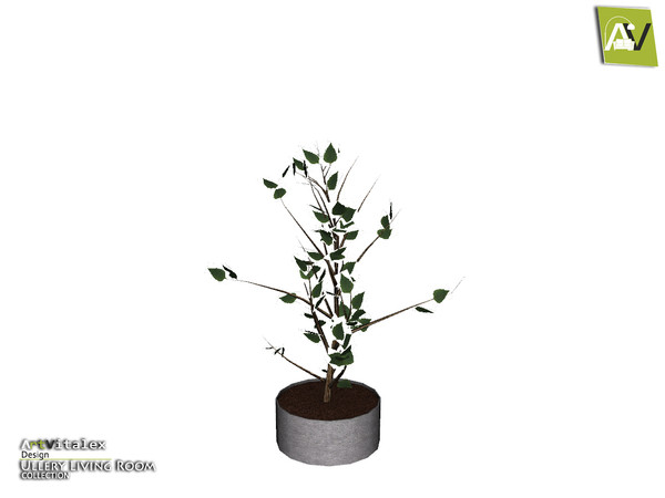 Sims 4 — Ullery Plant by ArtVitalex — - Ullery Plant - ArtVitalex@TSR, Jun 2020