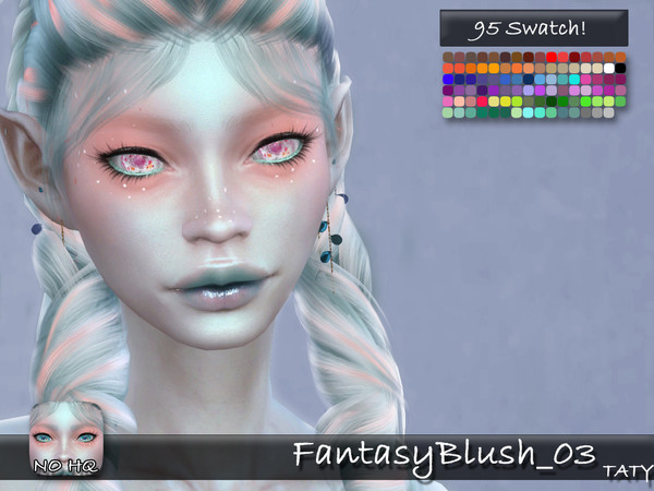 Sims 4 — [Ts4]Taty_FantasyBlush_03 by tatygagg — - Female, Male - Human, Alien - Toddler to Elder - Hq Compatible