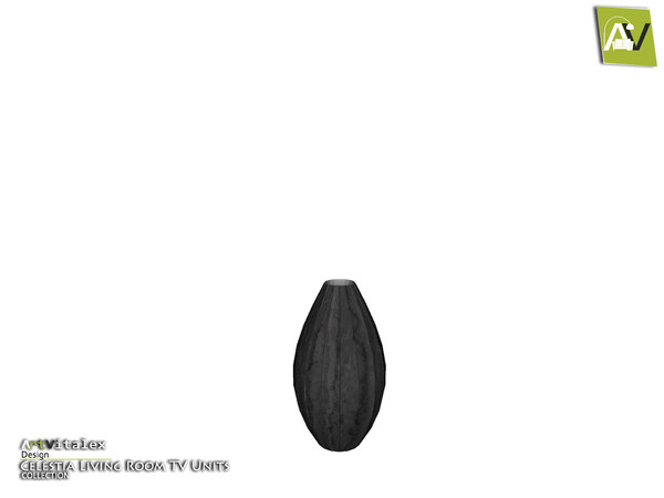 Sims 4 — Celestia Vase With Strip by ArtVitalex — - Celestia Vase With Strip - ArtVitalex@TSR, Jun 2020