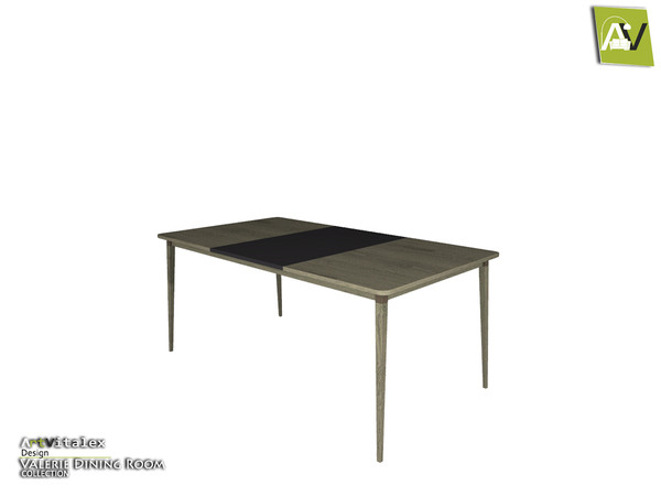 Sims 4 — Valerie Dining Table by ArtVitalex — - Valerie Dining Table - ArtVitalex@TSR, Jun 2020