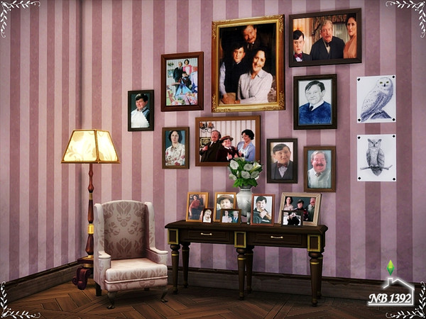 Sims 4 — Pictures in the Dursley's house by nobody13922 — I present photos and family portraits of the Dursley's house at