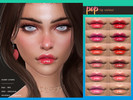 Sims 4 — [ Pop ] - Lip Colour by Screaming_Mustard — A super glossy pouting lip colour. With custom thumb nail.