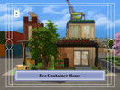 Sims 4 — Eco Container Home by auvastern — An eco friendly house made from container Location Built : The Shipping Views,