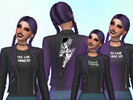 Sims 4 — Infinite Void Creeper Merch - Discover University needed by tinsytee — This item is a recolour of the Discover