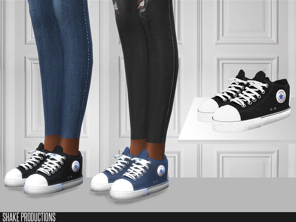 Sims 4 — ShakeProductions 455 - Sneakers by ShakeProductions — Sneakers New Mesh All LODs Mesh by me 11 Swatches Credits;