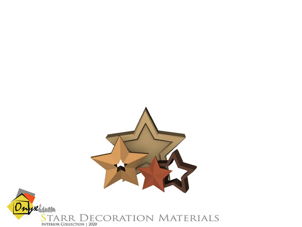 Sims 4 — Starr Decor Stars by Onyxium — Onyxium@TSR Design Workshop Toddler Bedroom Collection | Belong To The 2020 Year