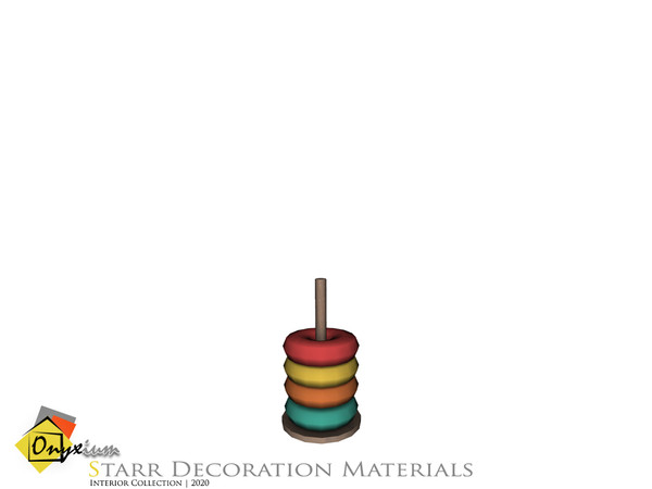 Sims 4 — Starr Ring Toss by Onyxium — Onyxium@TSR Design Workshop Toddler Bedroom Collection | Belong To The 2020 Year