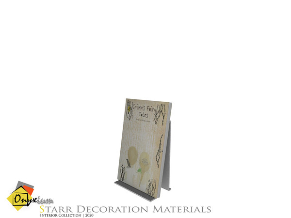 Sims 4 — Starr Fairytale Book With Stand by Onyxium — Onyxium@TSR Design Workshop Toddler Bedroom Collection | Belong To