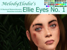 Sims 4 — [MelodyElodie] Ellie Eyes No. 1 by MelodyElodie — Inspired by The Last of Us 2, I wanted to re-create the eyes