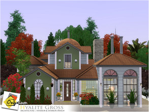 Sims 3 — Hyalite Gross by Onyxium — On the first floor: Living Room | Dining Room | Kitchen | Two Bathrooms | Young