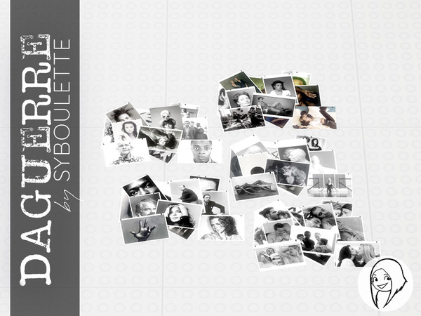 Sims 4 — Daguerre - Loose Photographies by Syboubou — Loose photographies to casually lay on a surface. They have 5