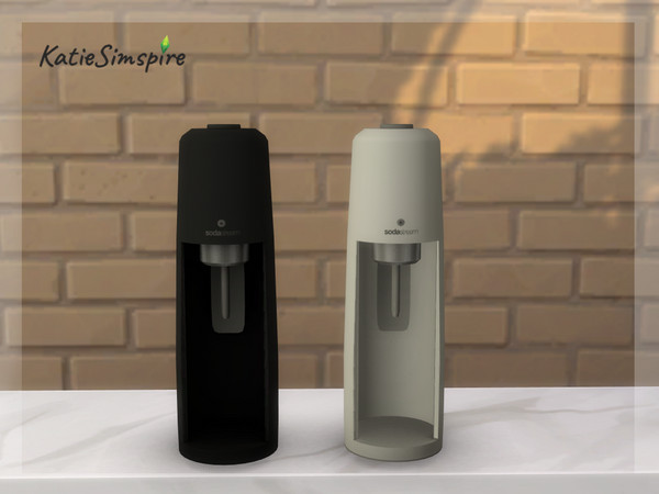 Sims 4 — Sodastream One Touch by Katiesimspire — Sodastream sparkling water maker One Touch (decor). Part of the set -