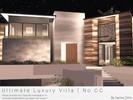 Sims 4 — Ultimate Luxury Villa - No CC by Sarina_Sims — A very big and modern luxury villa in Del Sol Valley with 6