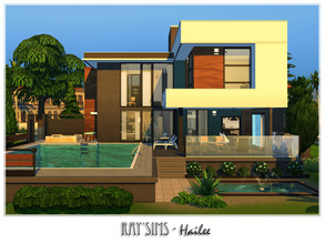 Sims 4 — Hailee by Ray_Sims — This house fully furnished and decorated, without custom content. This house has 2 bedroom