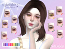 Sims 4 — Nightlights eyeshadow v1 - Lula.noob by Lulanoob — 10 different colours Female, Male Child-Elder 