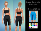 Sims 4 — Female Base Bottom by aga_k3 — Female bottom, base game 13 swatches maxis match for teens, adults and elders