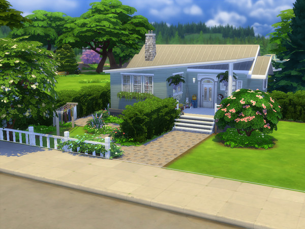 Sims 4 — Comfy Tinyhome[Tier 3] by AS_Noroi — A small house - Tier 3(100 tiles) A house for one Sims. 