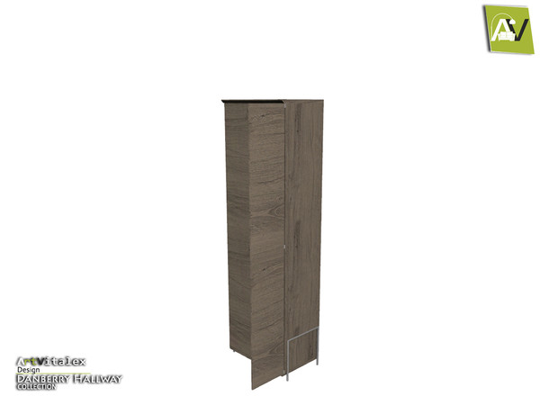 Sims 4 — Danberry Shoe Closet Tall Open Doors by ArtVitalex — - Danberry Shoe Closet Tall Open Doors - ArtVitalex@TSR,