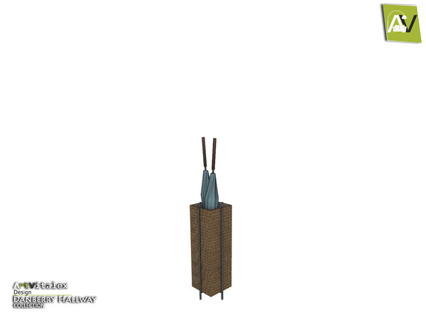Sims 4 — Danberry Umbrella Holder Stand by ArtVitalex — - Danberry Umrella Holder Stand - ArtVitalex@TSR, Jul 2020