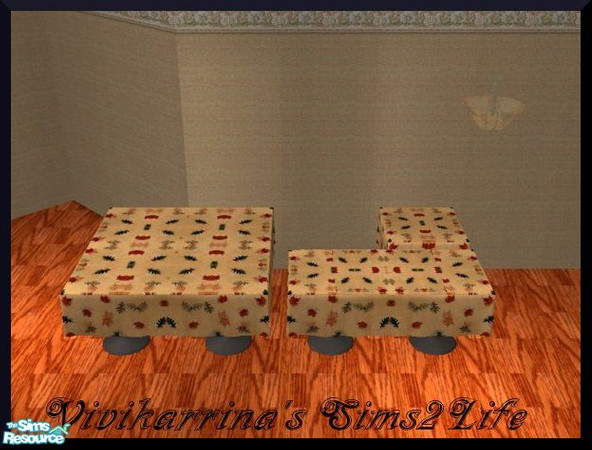 Sims 2 — Vivikry - Autumn Tables by xkikkokry — I made this recolours from maxis stuff. Please Enjoy!!!