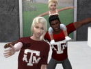 Sims 4 — Texas A&M Male T-shirt by jsed — An Aggie T-shirt for your Aggie boys! Just in time for the semester.