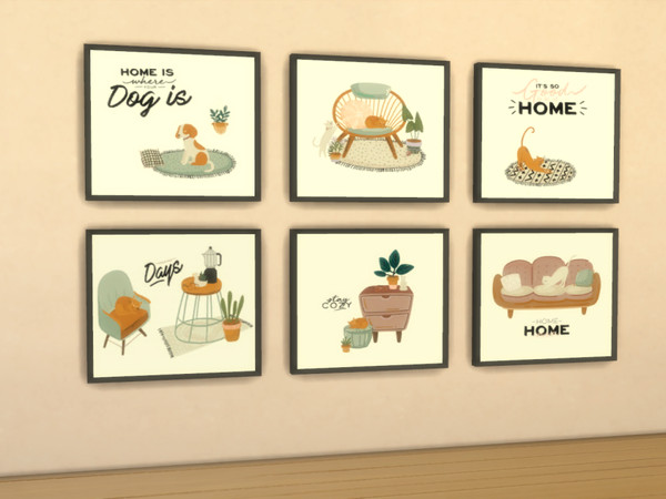 Sims 4 — Minimalist Home Paints by PastelStyle — Hope you like it.
