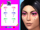 Sims 4 — Cry star Eyemakeup_Sally by -Sally- — -Cry star Eyeshadow -Teen to elder -Sims4 --------