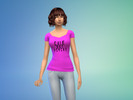Sims 4 — Cute But Psycho by DanaMcNelly225 — Cute But Psycho Top