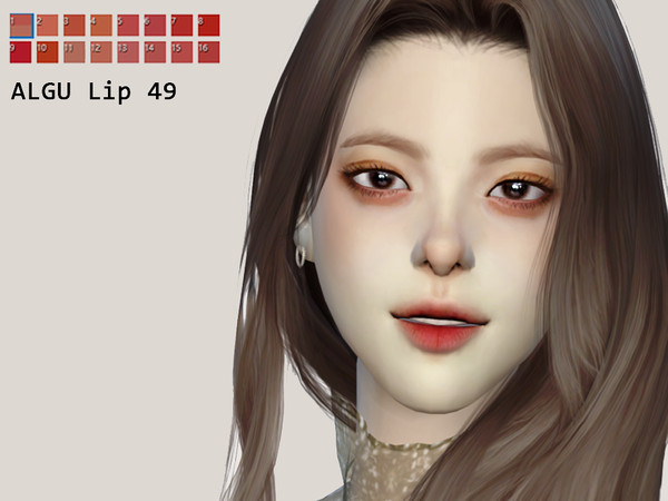 Sims 4 — ALGU LIP by ALGU — Female(O) Male(O) Child(O) Toddler(O)