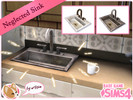 Sims 4 — Neglected Sink by Artesim — You may have found everything but the kitchen sink on the side of the road for your