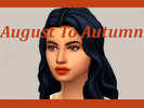 Sims 4 — August To Autumn warm tone lipstick collection by The_Mind_Of_JC — August To Autumn lipstick collection is a set