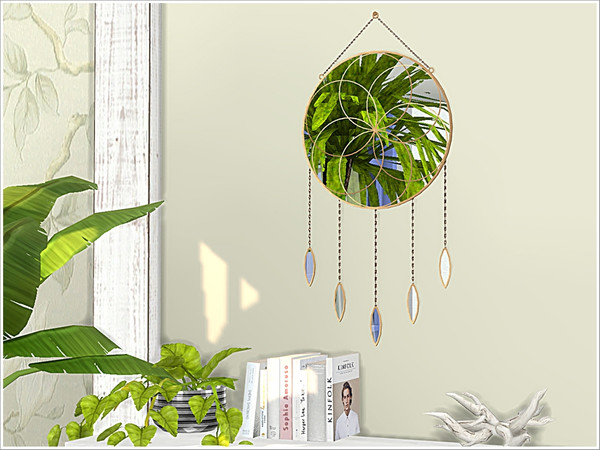Sims 4 — [BohoMirrorsSet] - Mirror Lotus by Severinka_ — Mirror Lotus in a Boho style From the set "Set of